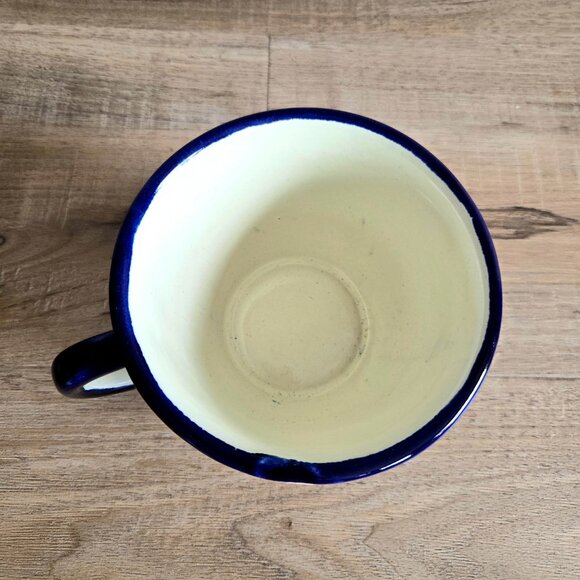 Talavera Mexican hand painted large coffee/tea ceramic mug. - Picture 4 of 5